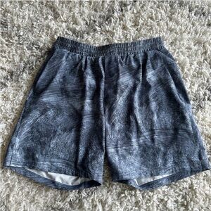 Lululemon Channel Cross Swim Short *7" Fjord
Tempest Blue Multi. Size large.